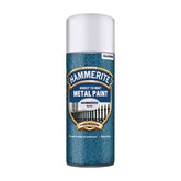 Hammerite Hammered Silver Spray Paint 400ml Spray Paint